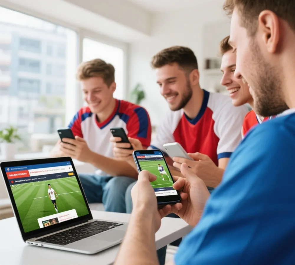 世界杯访问体验示意