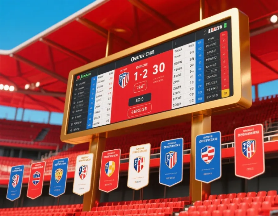 世界杯赛程比分展示